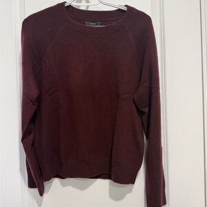 Quince Mongolian Shrunken Cashmere Sweatshirt